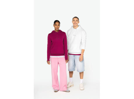 Sudadera ecorresponsable con capucha unisex