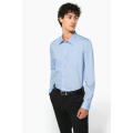 Camisa popelina manga larga hombre