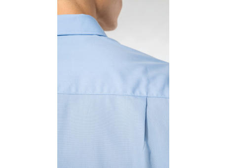 Camisa popelina manga larga hombre