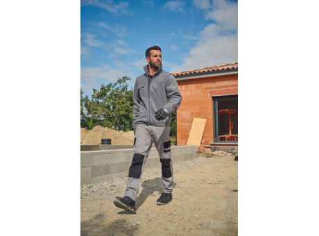 Chaqueta polar con mangas amovibles hombre