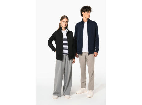 Chaqueta de felpa con cremallera hombre
