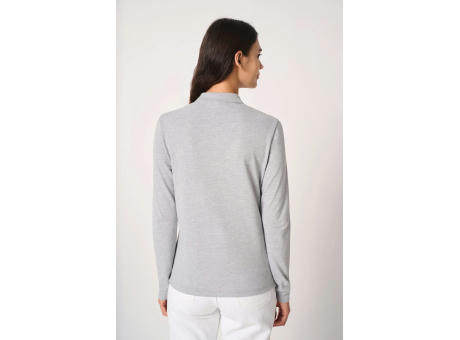 Polo punto piqué LSL mujer