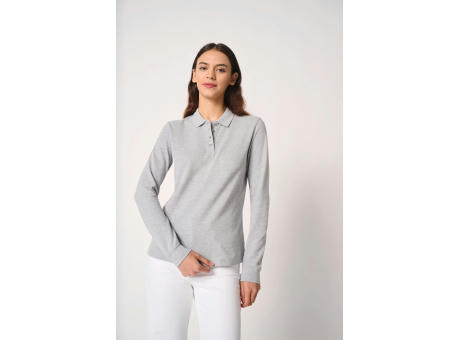 Polo punto piqué LSL mujer