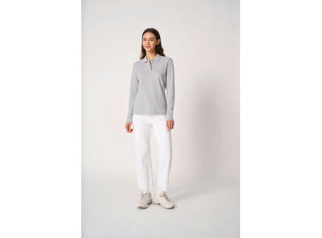 Polo punto piqué LSL mujer