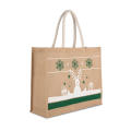 Bolsa shopper con motivos navideños