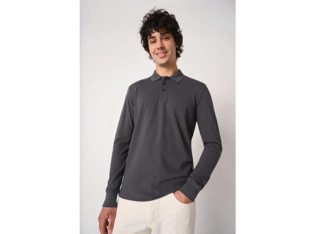 Polo punto piqué LSL hombre