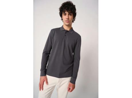 Polo punto piqué LSL hombre