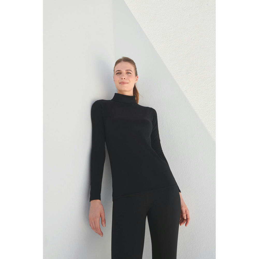 Camiseta Feel Good cuello vuelto mujer
