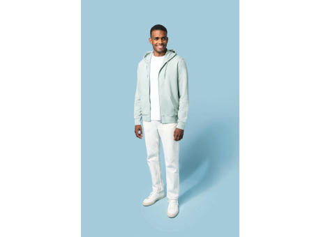 Sudadera con capucha y cremallera ecorresponsable hombre 