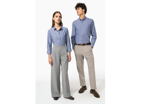 Camisa oxford manga larga hombre