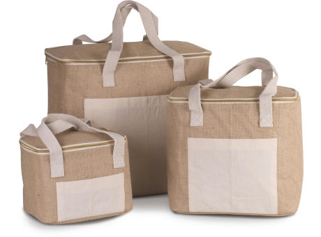 Bolsa isotérmica de yute - modelo mediano