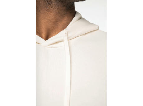 Sudadera ecorresponsable con capucha de manga corta y hombros caídos French Terry unisex