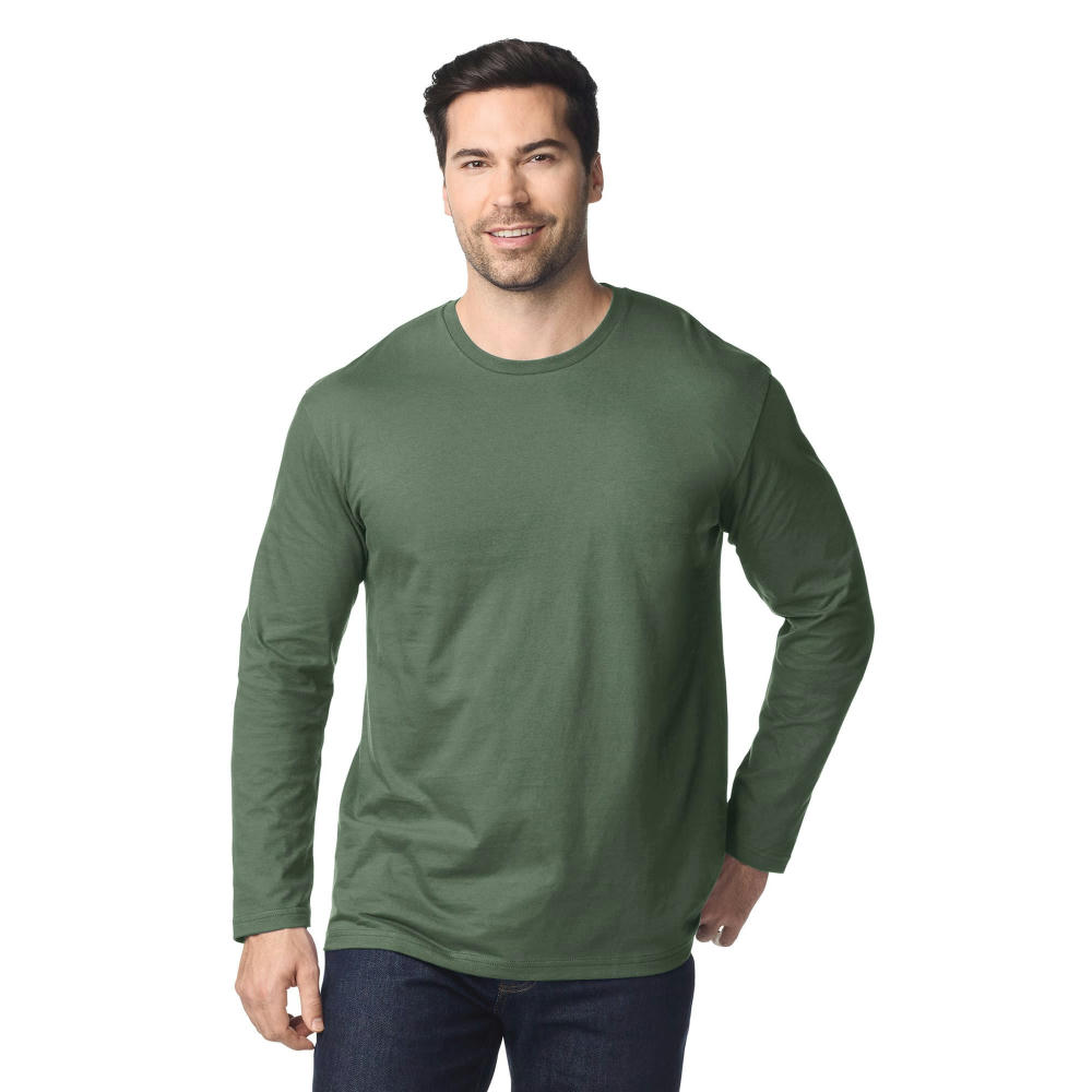 Camiseta SoftStyle manga larga hombre