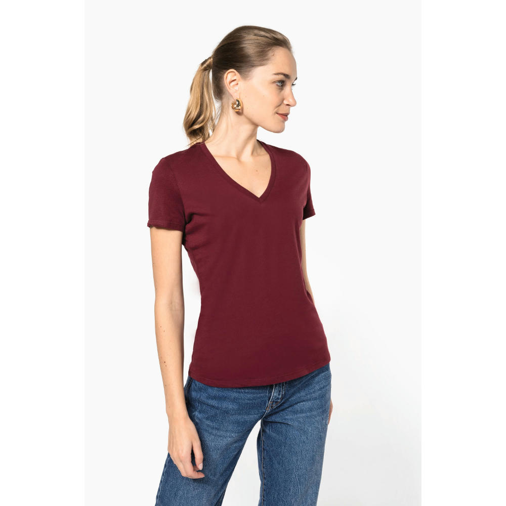 Camiseta BIO150 IC cuello de pico mujer