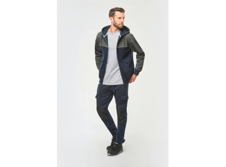 Pantalones tipo cargo de felpa ecorresponsable hombre 