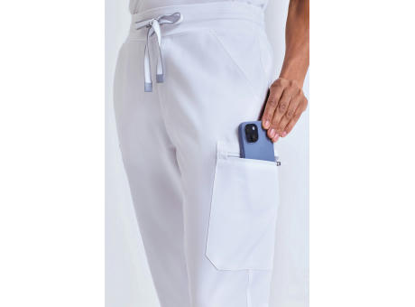 Pantalón cargo elástico mujer