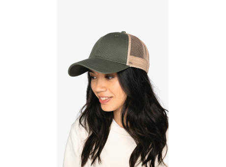 Gorra trucker ecorresponsable 6 paneles unisex