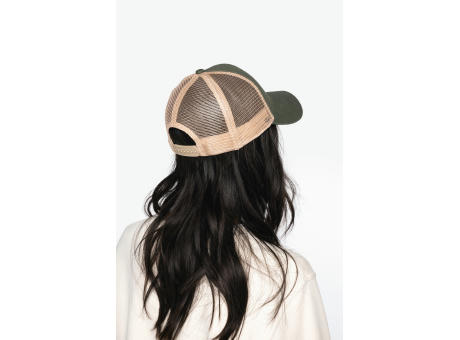 Gorra trucker ecorresponsable 6 paneles unisex