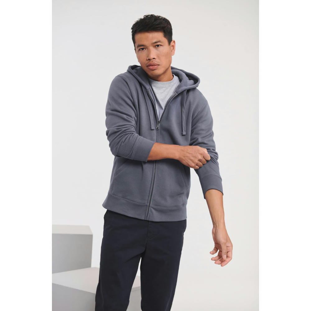 Sudadera Authentic con cremallera y capucha 