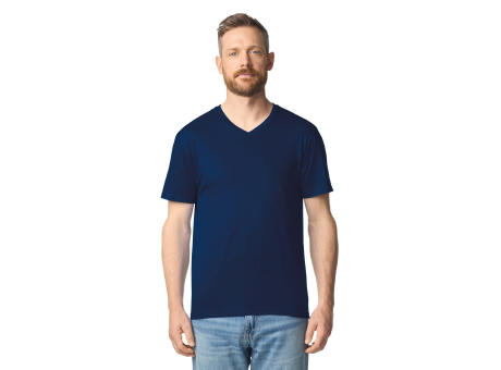 Camiseta SoftStyle cuello de pico hombre