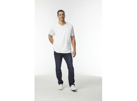 Camiseta SoftStyle cuello de pico hombre
