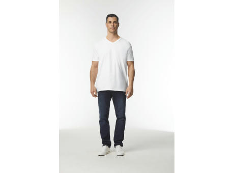 Camiseta SoftStyle cuello de pico hombre