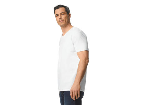 Camiseta SoftStyle cuello de pico hombre