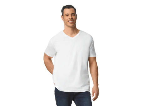 Camiseta SoftStyle cuello de pico hombre