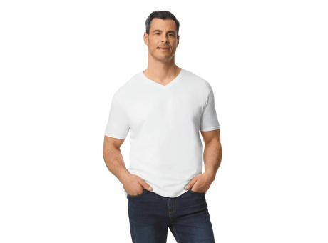 Camiseta SoftStyle cuello de pico hombre