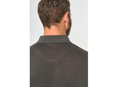 Sudadera cuello polo