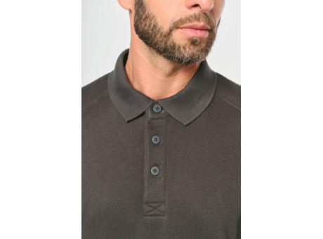 Sudadera cuello polo
