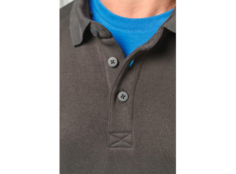 Sudadera cuello polo