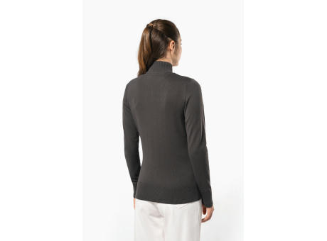 Chaqueta de punto con cremallera mujer