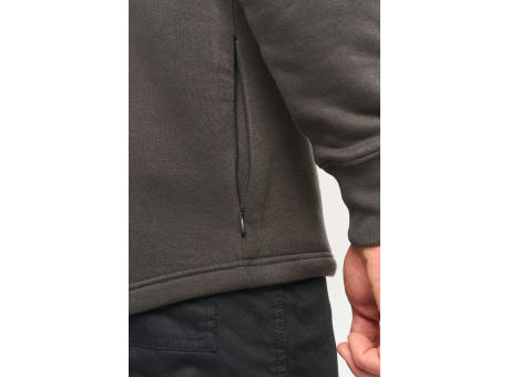 Sudadera cuello polo