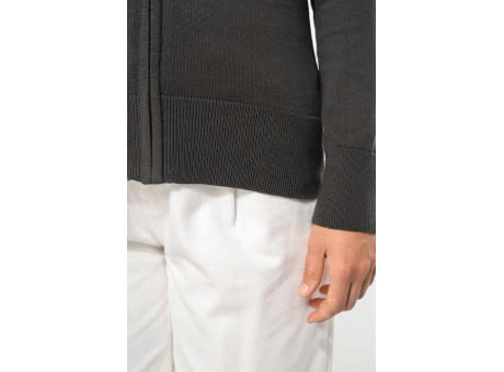 Chaqueta de punto con cremallera mujer