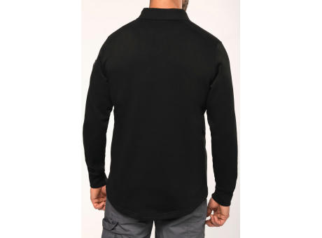 Sudadera cuello polo