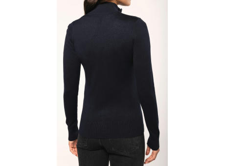 Chaqueta de punto con cremallera mujer