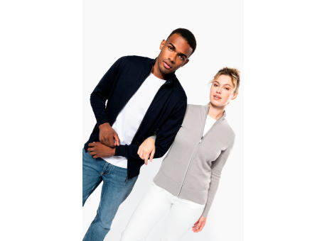 Chaqueta de punto con cremallera mujer