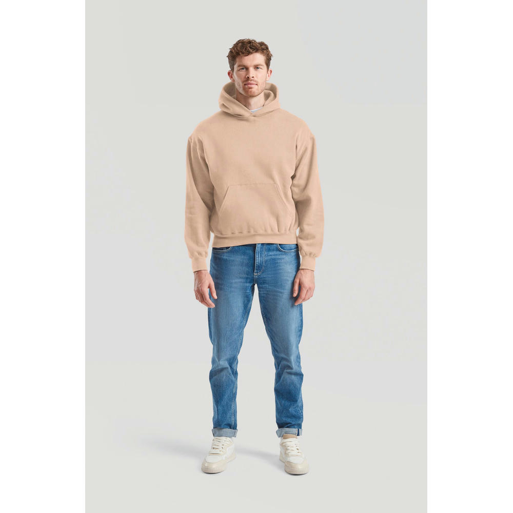 Sudadera con capucha de algodón para hombre