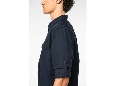 Camisa Safari manga larga hombre 