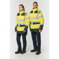 Parka de seguridad reciclada 4 en 1 unisex