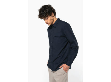Camisa Safari manga larga hombre 