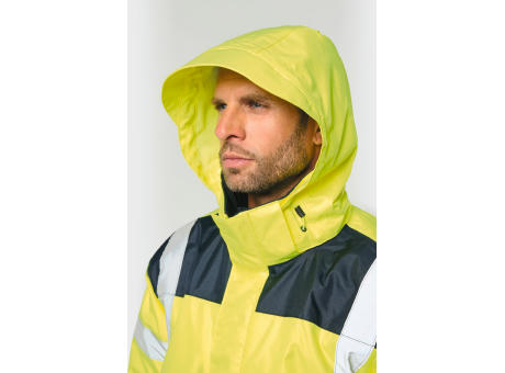 Parka de seguridad reciclada 4 en 1 unisex