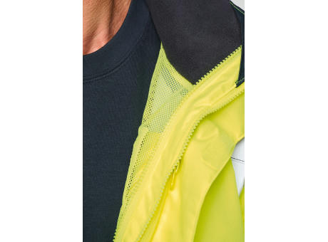 Parka de seguridad reciclada 4 en 1 unisex