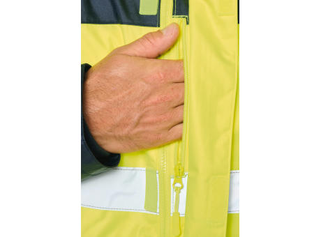 Parka de seguridad reciclada 4 en 1 unisex