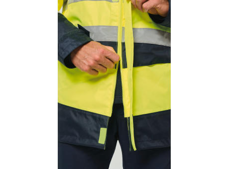 Parka de seguridad reciclada 4 en 1 unisex