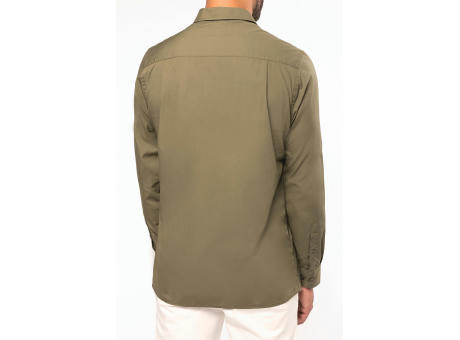 Camisa Safari manga larga hombre 
