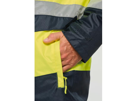 Parka de seguridad reciclada 4 en 1 unisex