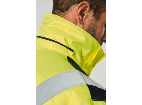 Parka de seguridad reciclada 4 en 1 unisex