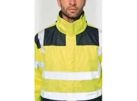 Parka de seguridad reciclada 4 en 1 unisex